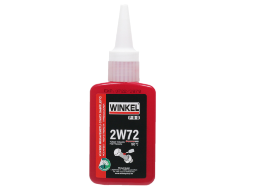 WINKEL - Anaerobik Cıvata Sabitleyici, 2W72 Yüksek Mukavemet 50 ML