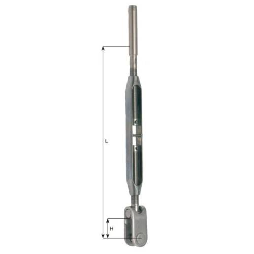 Seldén Mast - Ayarlanabilir Bronz Liftin,Furlex 304S, 8 mmm