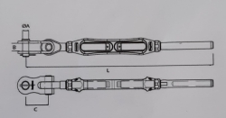 Bronz Liftin Sıvama-Mafsal 6 mm 3/8" - 2