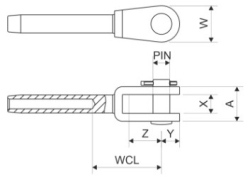 Çatal Terminal 4mm - 2