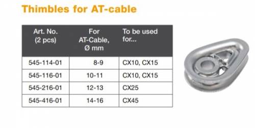 Seldén Mast - CX15 Sarma Sistemi İçin Thimble Kit ø11 mm