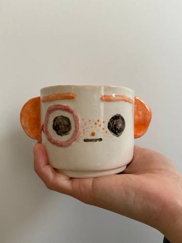 Damla Pottery - El Yapımı Seramik Bilge Bardak