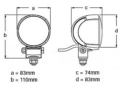 Güverte Aydınlatma Lambası Module 70 Pro Ledli - Siyah - 2
