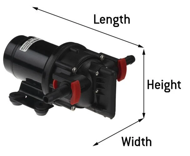 Hidrofor Aqua Jet WPS 5.2 Gpm 24V BSP 2.8 Bar 20Lt/dk - 1