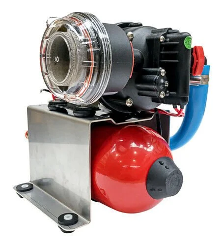 Hidrofor Aqua Jet UNO WPS 3.5 Gpm 12V BSP 2.8 Bar 13Lt/dk 2Lt Tanklı - 1