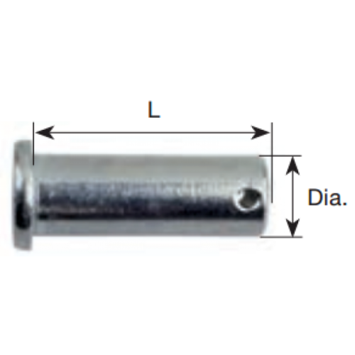 Seldén Mast - Paslanmaz Clevis Pin ø12x46