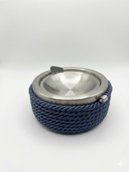 Rüzgar Korumalı Basmalı Marin Küllük - Mavi