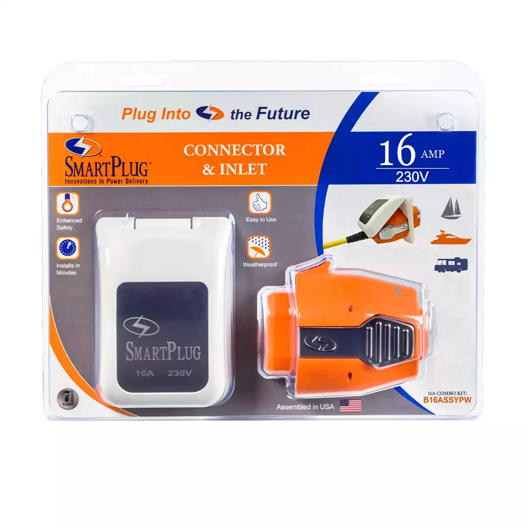 Sahil Besleme Fiş ve Plastik Beyaz Priz 16A/230V - 1