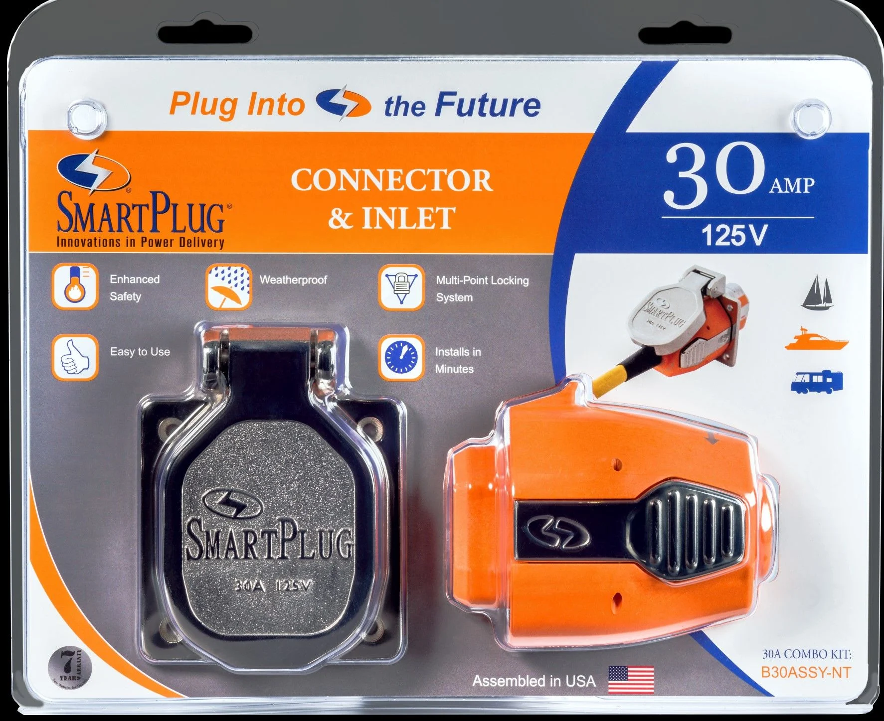 Sahil Besleme Fiş ve Priz 30A/125V - 1