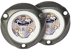 SeaBlaze Mini Ledli Su Altı Aydınlatma Lambası - Mavi - Çift - 2