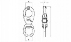 Spike Snap Shackle 3 mm - 2