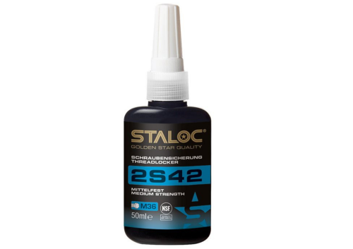 Staloc 2S42 Orta Mukavemetli Vida Sabitleyici 50ml.
