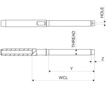 Stud Terminal  7mm 7/16 - 2